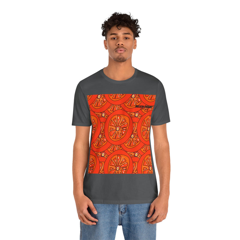 Tangie Orange Unisex Jersey Short Sleeve Tee