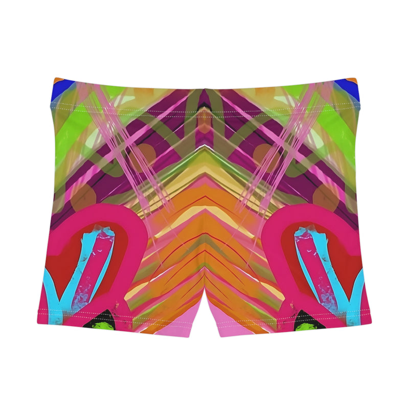 Abstract Frenzy Print Women's Shorts (AOP)