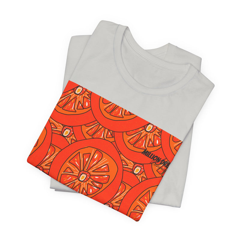 Tangie Orange Unisex Jersey Short Sleeve Tee