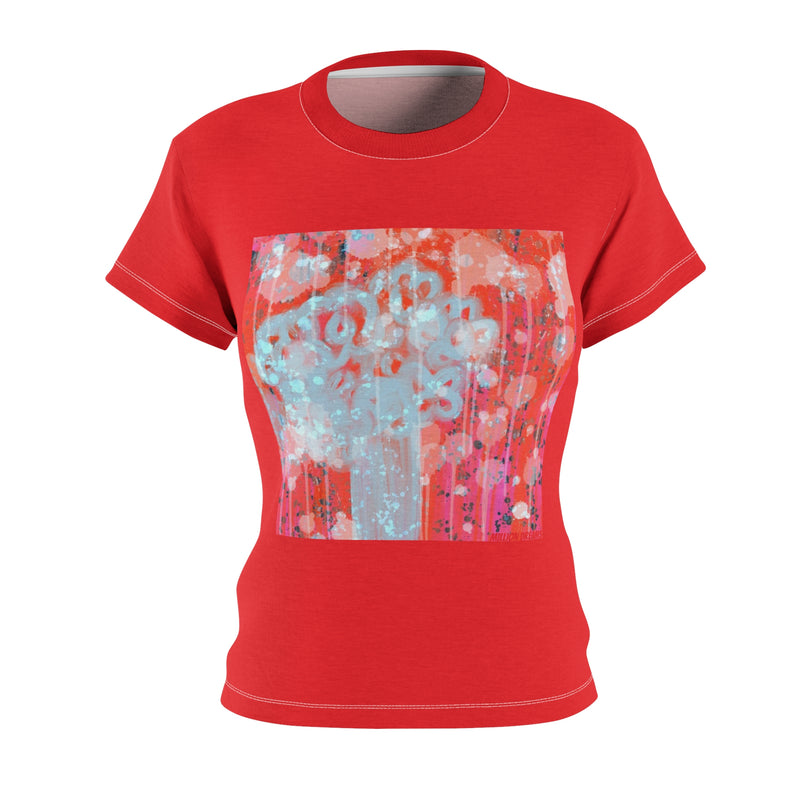 Ice Glaze Women's Cut & Sew Tee 3(AOP)