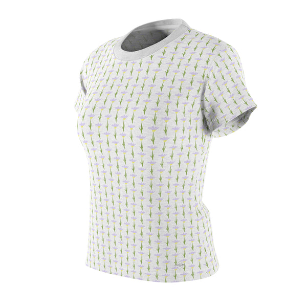 Tulips Women's Cut & Sew Tee (AOP)