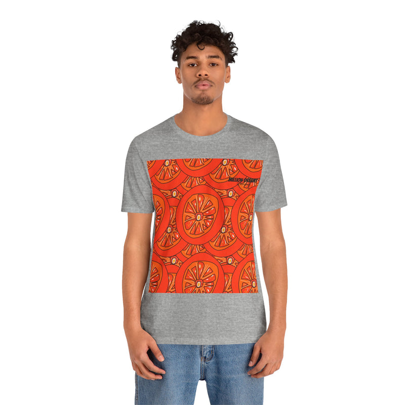 Tangie Orange Unisex Jersey Short Sleeve Tee