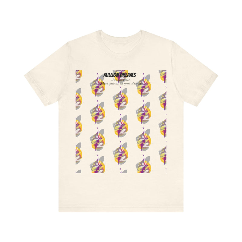 Swirl Print Jersey Short Sleeve Tee