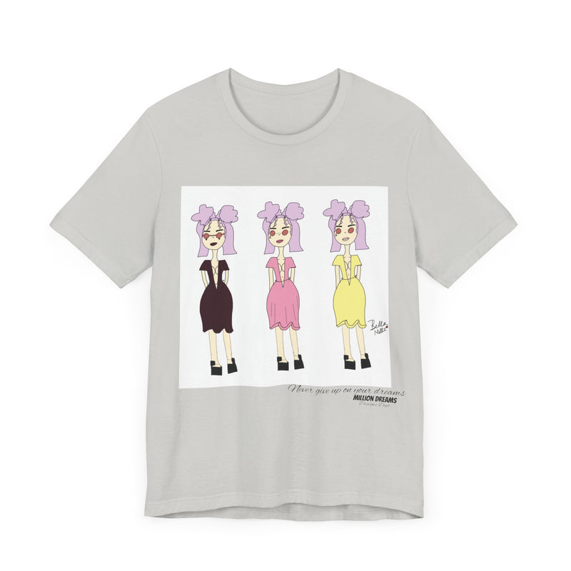 Bella Millz Triplets Jersey Short Sleeve Tee