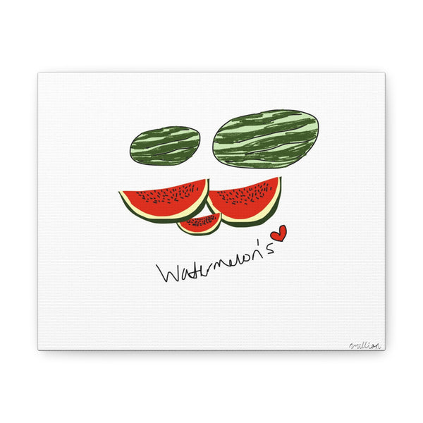 Watermelons Canvas Gallery Wraps