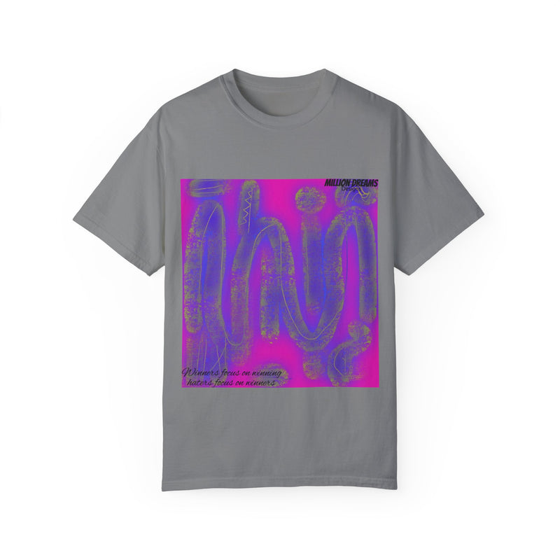 Tribal Neon Type Unisex Garment-Dyed T-shirt