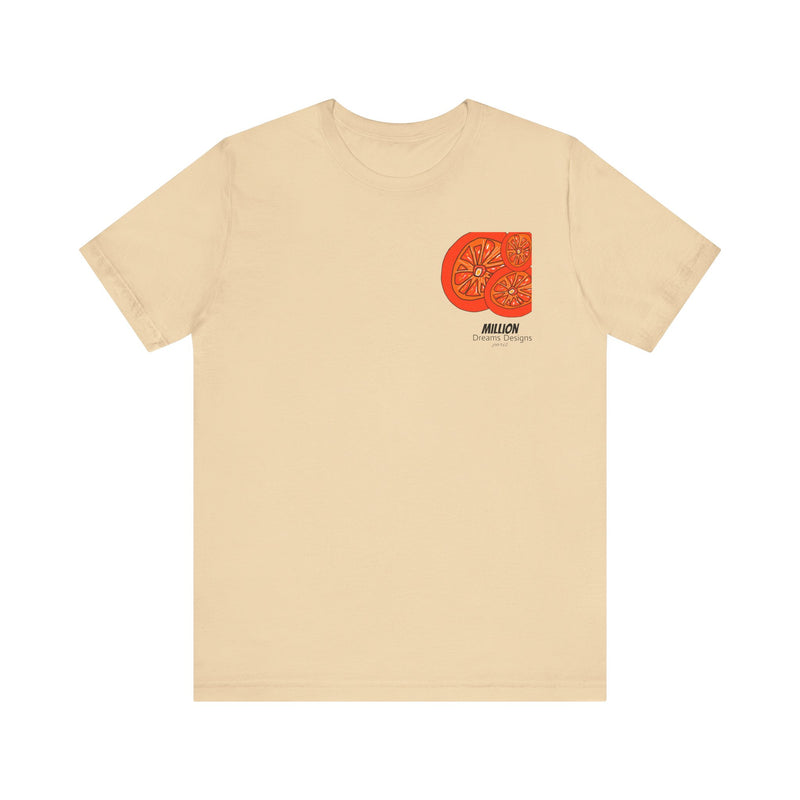 Tangie Orange Jersey Short Sleeve Tee