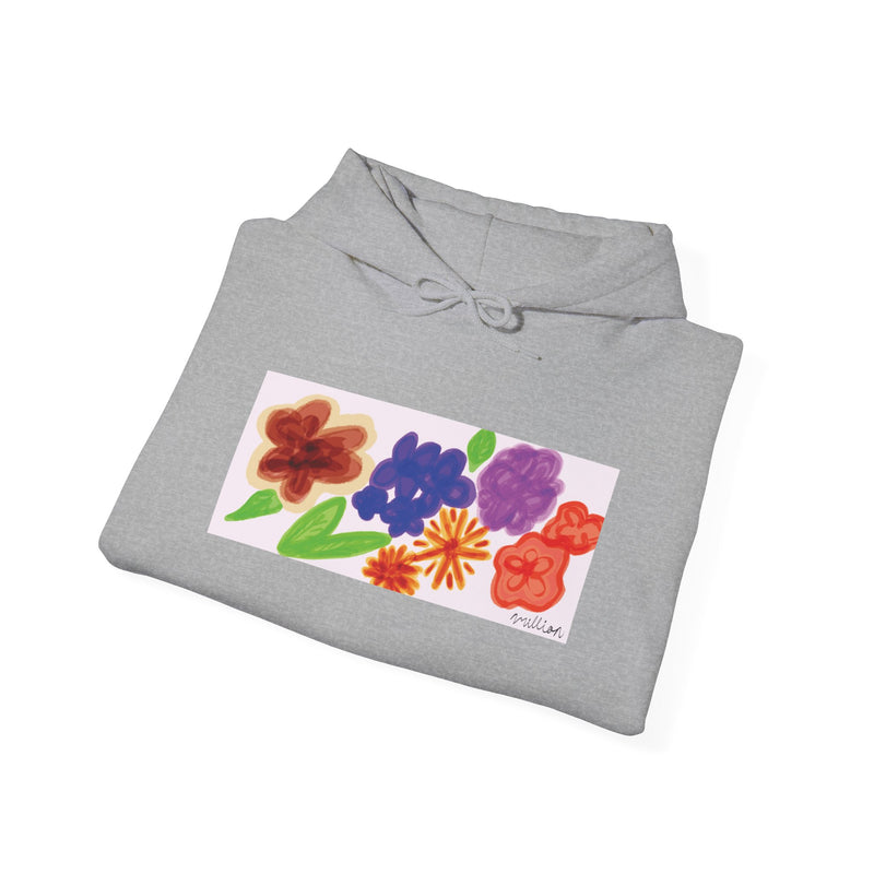 Flora Bold Unisex Heavy Blend™ Hooded Sweatshirt