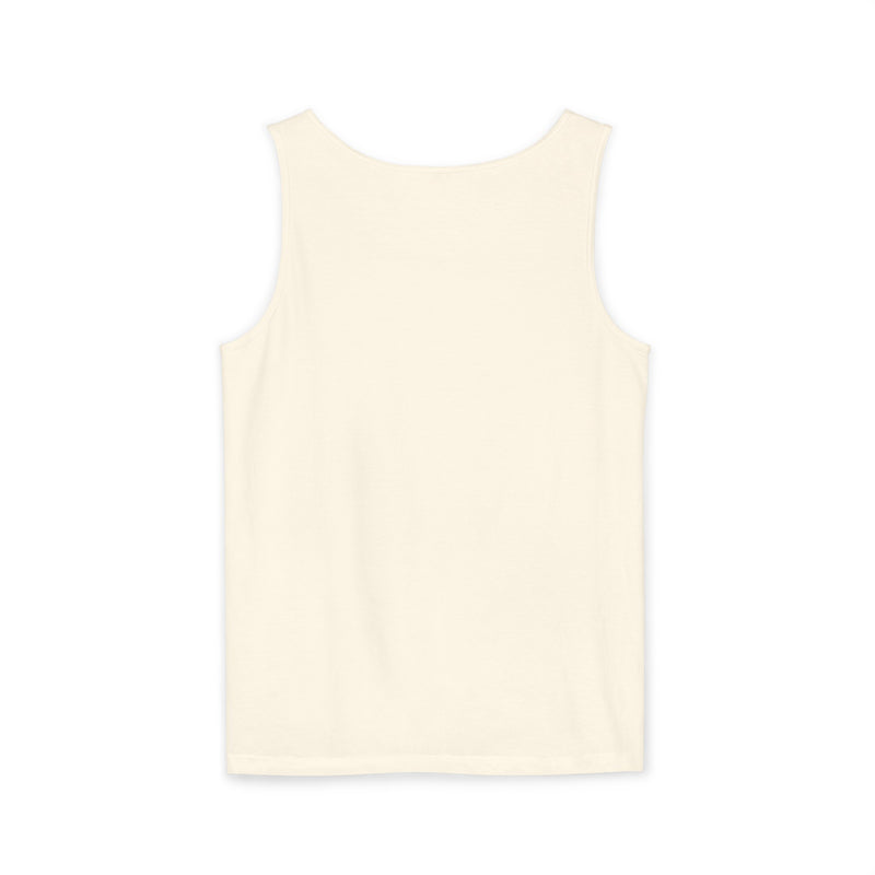 Yellow Flora Unisex Garment-Dyed Tank Top