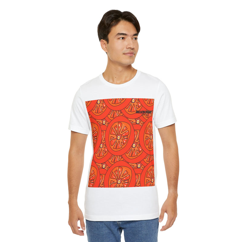 Tangie Orange Unisex Jersey Short Sleeve Tee