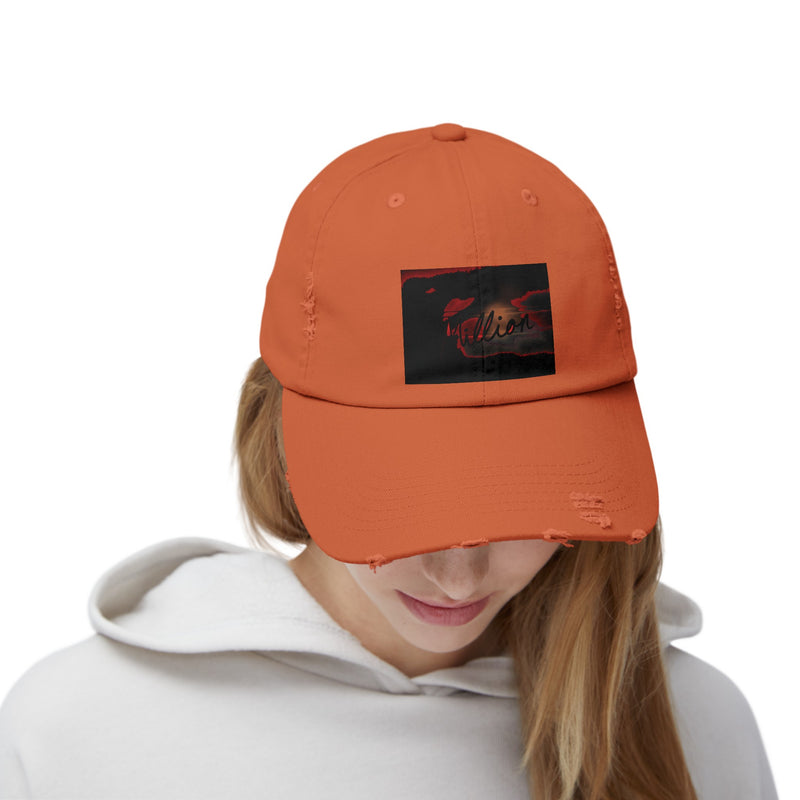 Fiery Million Unisex Distressed Cap