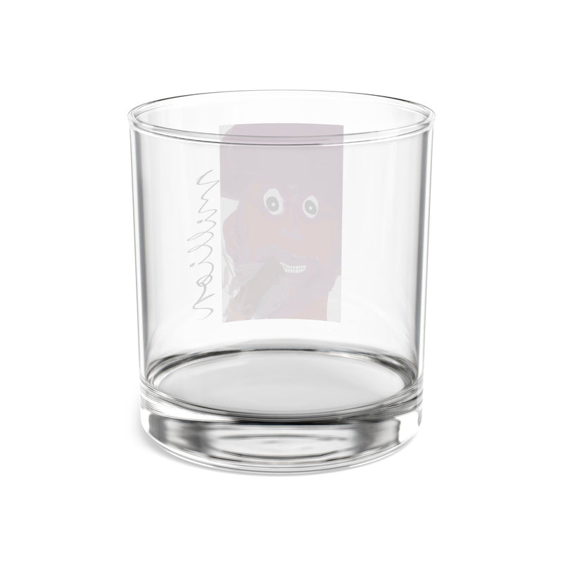 Man With Cigar Rocks Glass, 10oz