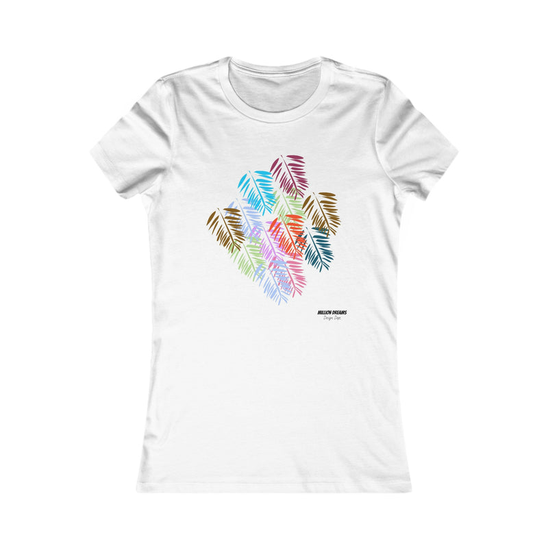 Diff Color Leafs Women's Favorite Tee