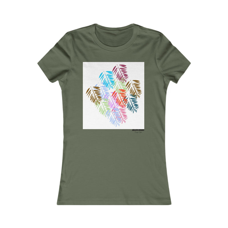 Diff Color Leafs Women's Favorite Tee