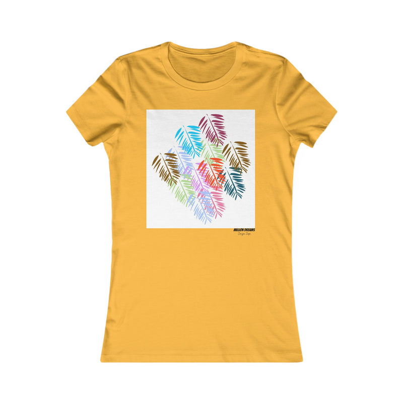 Diff Color Leafs Women's Favorite Tee