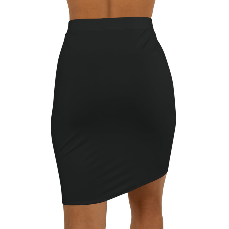 Forest Roaming Mid-Waist Pencil Skirt