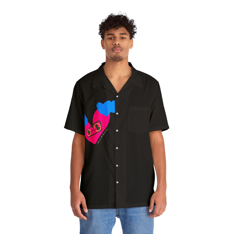 Success Is Inevitable Heart Men's Hawaiian Shirt (AOP)