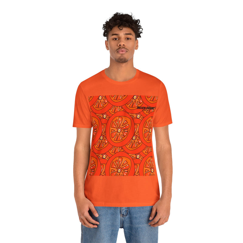 Tangie Orange Unisex Jersey Short Sleeve Tee