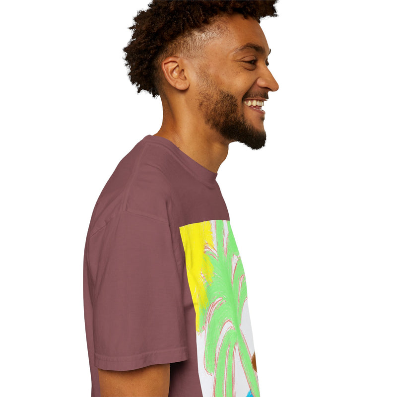 Ocean View Unisex Garment-Dyed T-shirt