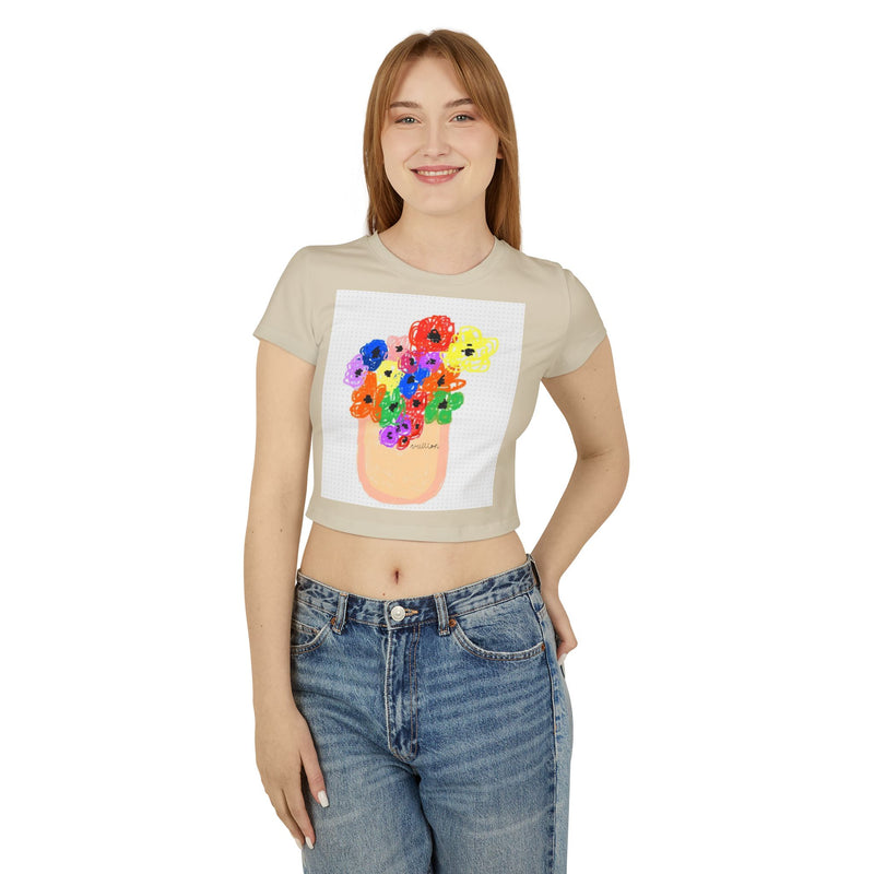 Flower Pot Women's Baby Tee