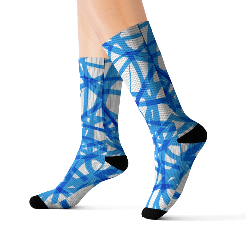 Swirl Grill Sublimation Socks