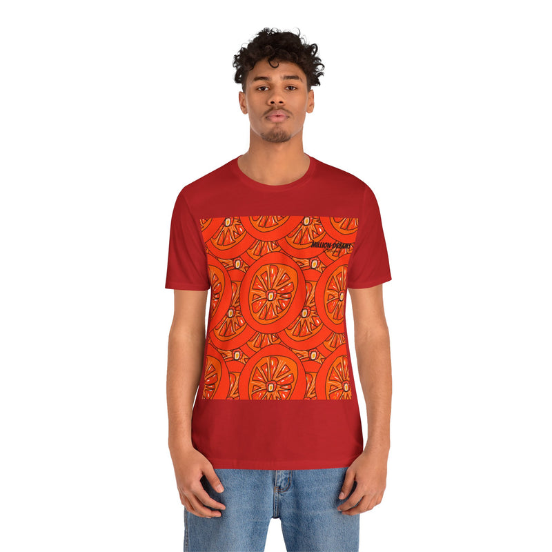 Tangie Orange Unisex Jersey Short Sleeve Tee