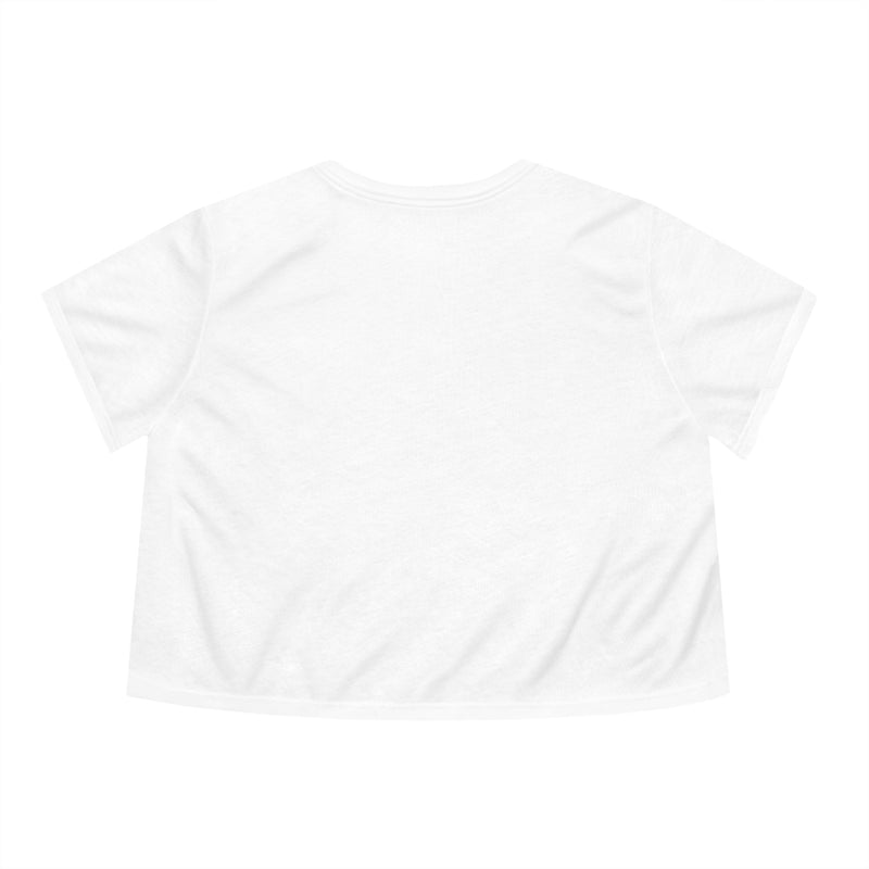 Sketch Flower Women's Flowy Cropped Tee