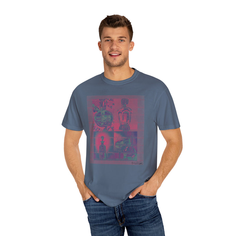 Classic Bottles Unisex Garment-Dyed T-shirt