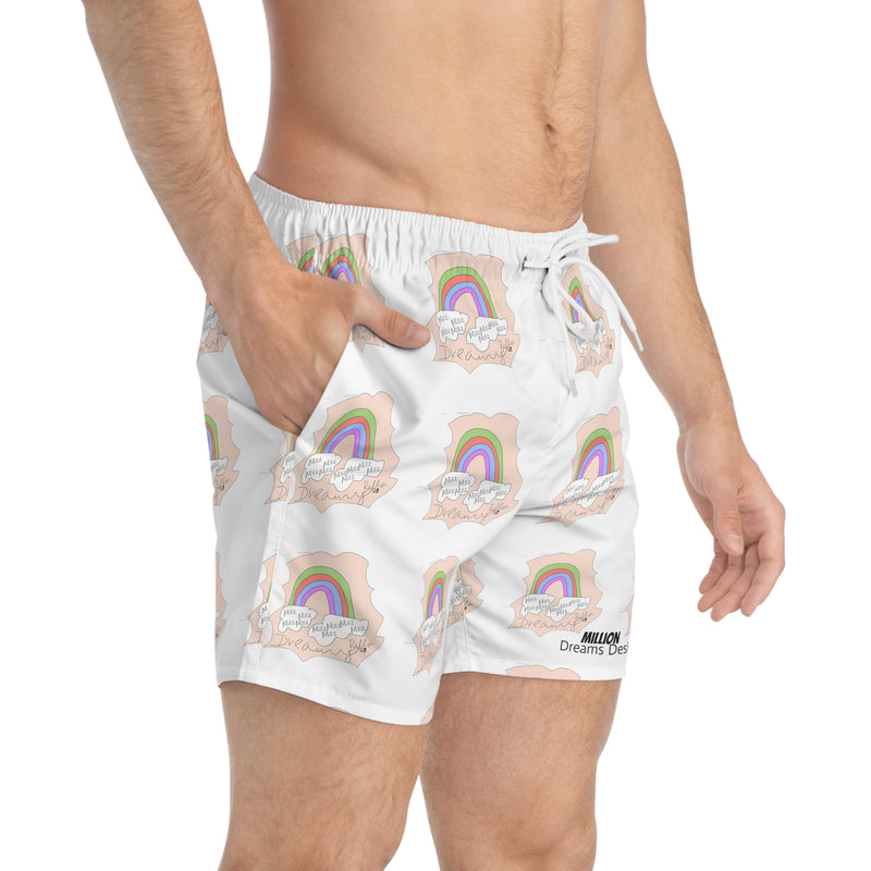 Dreamy Cloud Swim Trunks (AOP)