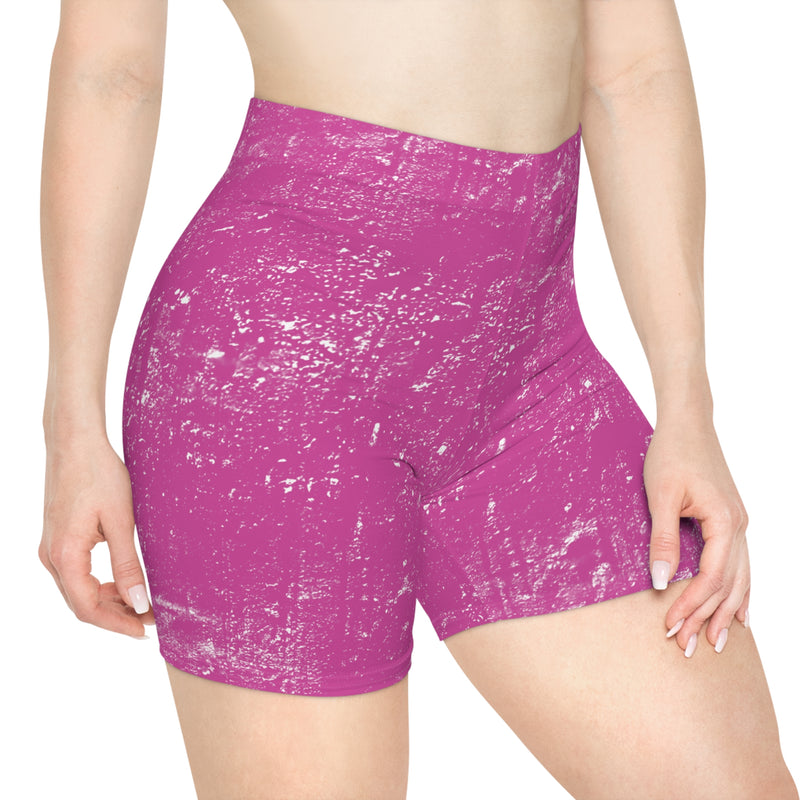 Paint Brush Women's Biker Shorts (AOP)