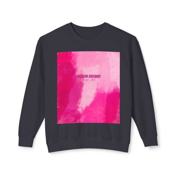 Shades of Pink Lightweight Crewneck Sweatshirt