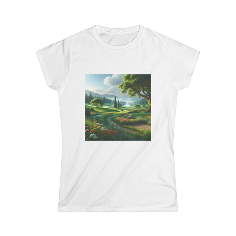 Landscape View Women's Softstyle Tee