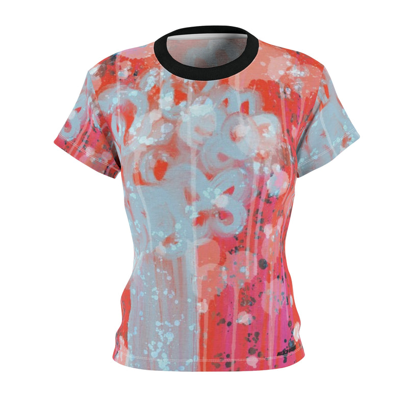 Ice Glaze Portrait 2.0 Women's Cut & Sew Tee (AOP)