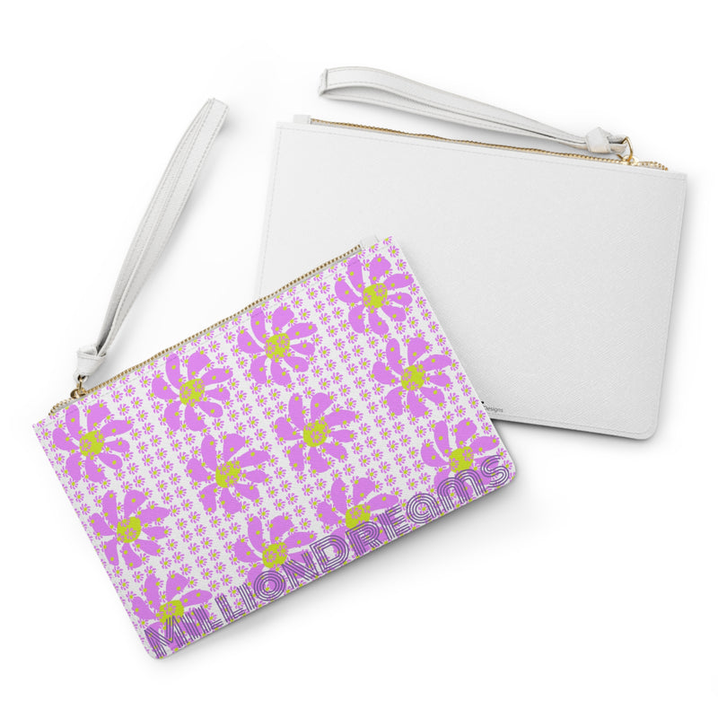 Lavender Petals Clutch Bag