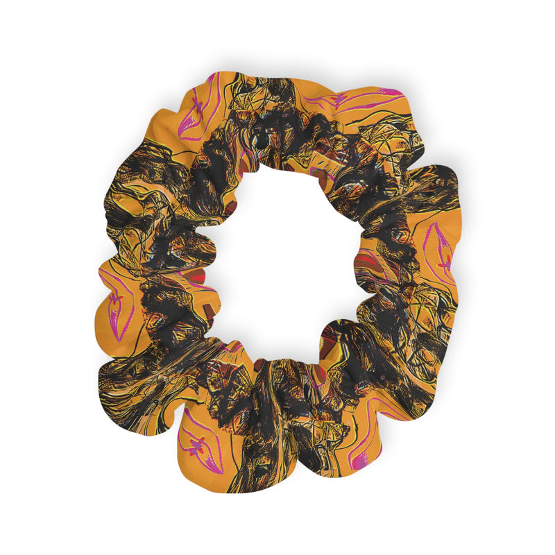 Face Graphic Scrunchie