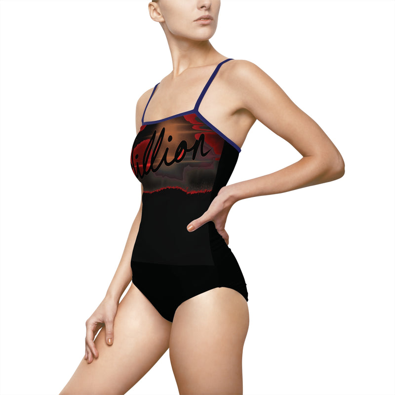 Fiery Million  Women's One-piece Swimsuit (AOP)