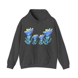 Blue Flower 2 Unisex Heavy Blend™ Hooded Sweatshirt