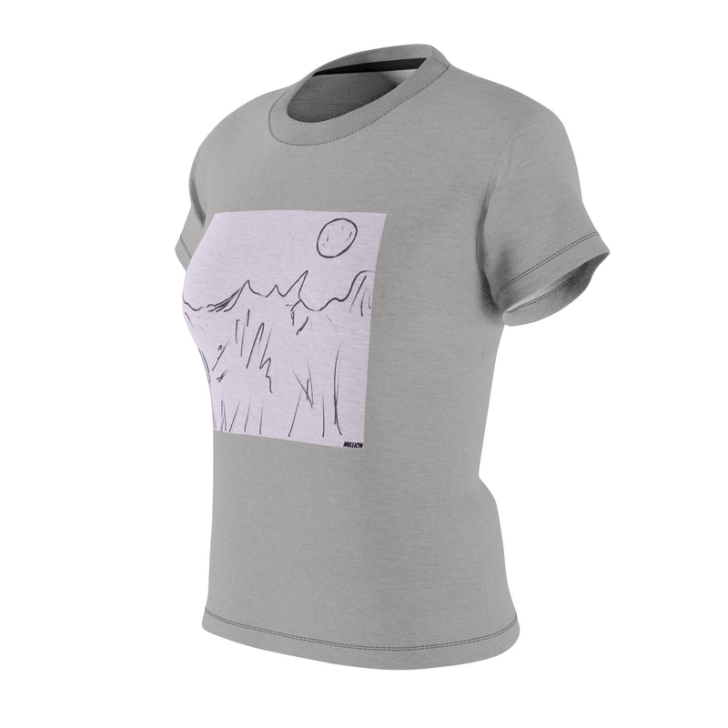 Cold Mountain View women's Cut & Sew Tee