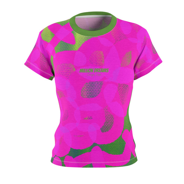 Sketch & Pink Design Women's Cut & Sew Tee (AOP)