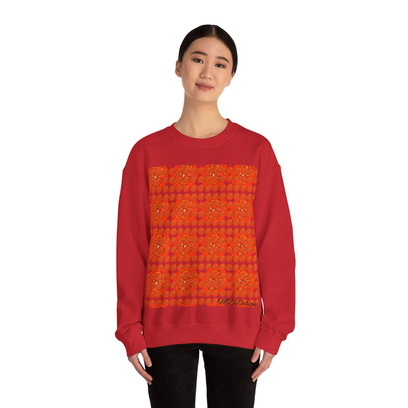 Tangie Orange Unisex Heavy Blend™ Crewneck Sweatshirt