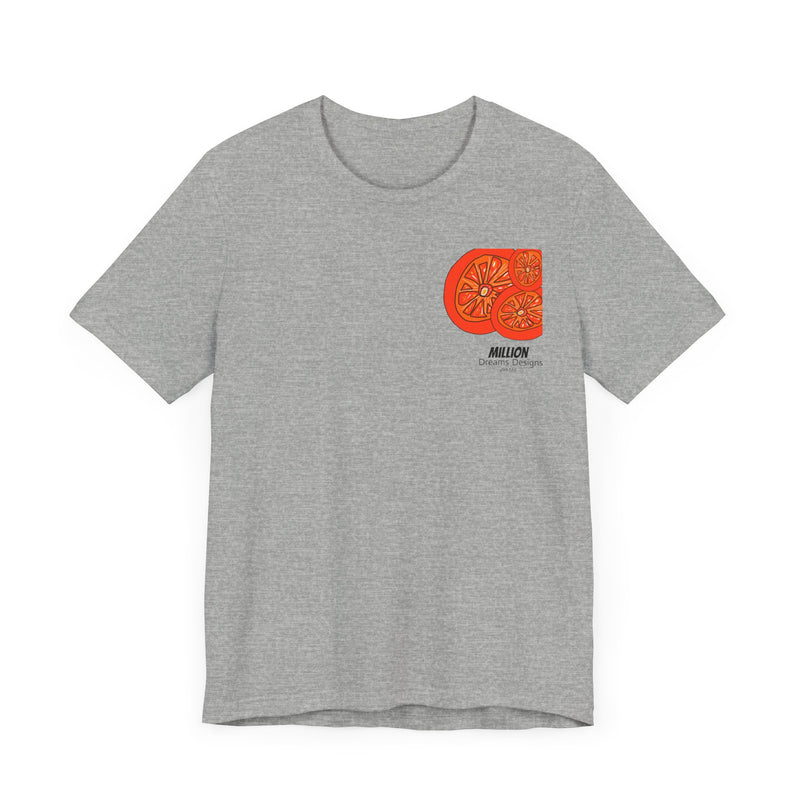 Tangie Orange Jersey Short Sleeve Tee