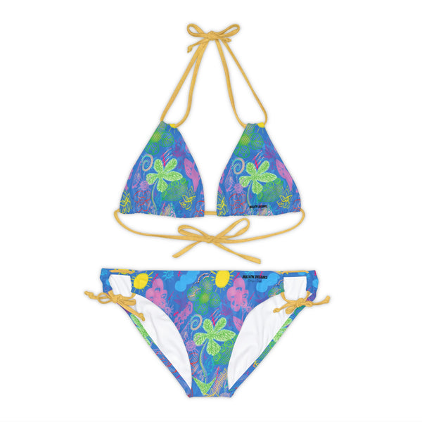 Art Frenzy strappy Bikini Set (AOP)