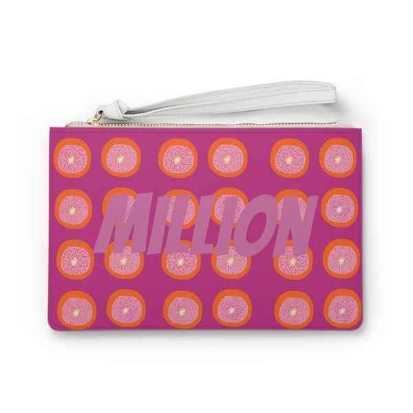 Grapefruit Clutch Bag