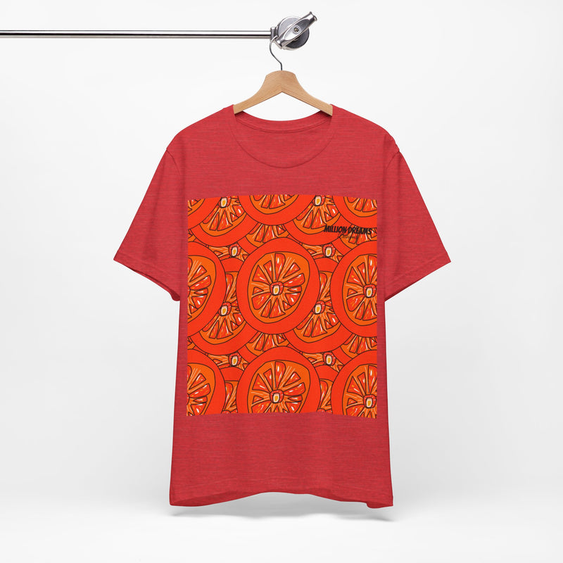 Tangie Orange Unisex Jersey Short Sleeve Tee