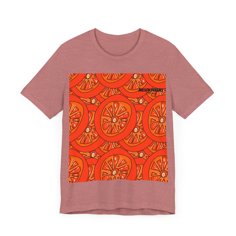 Tangie Orange Unisex Jersey Short Sleeve Tee