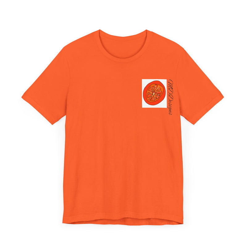 Tangie Orange Unisex Jersey Short Sleeve Tee