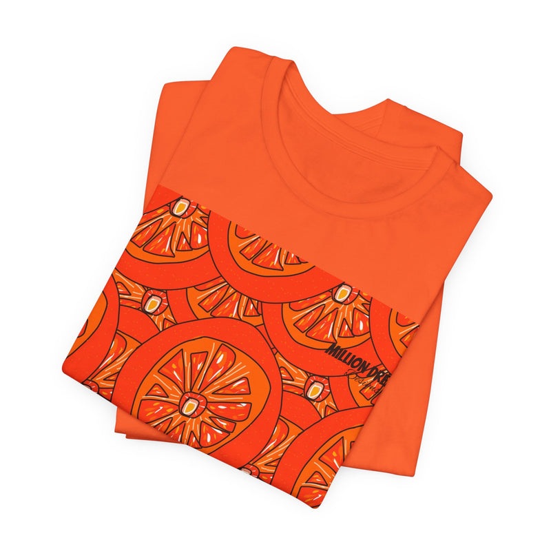 Tangie Orange Unisex Jersey Short Sleeve Tee