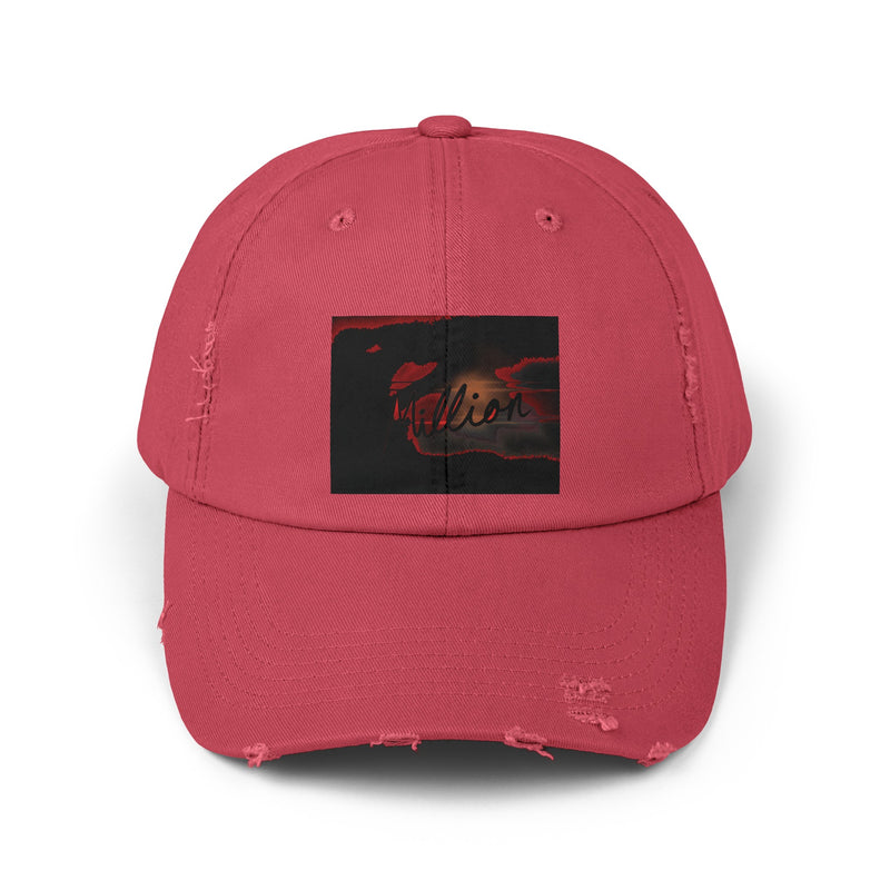 Fiery Million Unisex Distressed Cap