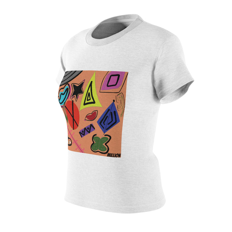 Shapes Women's Cut & Sew Tee (AOP)