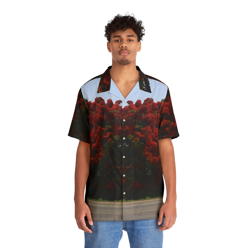 Resort View Men's Hawaiian Shirt (AOP)